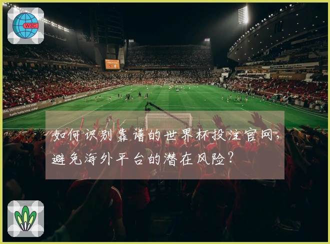 如何识别靠谱的世界杯投注官网，避免海外平台的潜在风险？