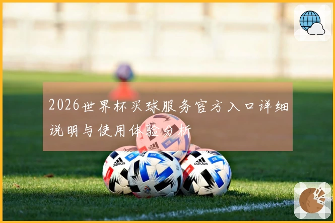 2026世界杯买球服务官方入口详细说明与使用体验分析